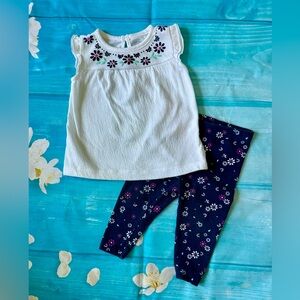 12M Carters Daisy Set